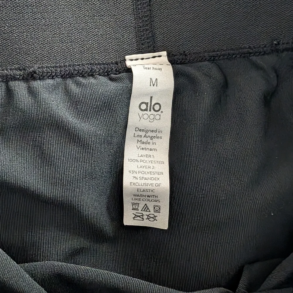 ALO Yoga Black Mini Skirt